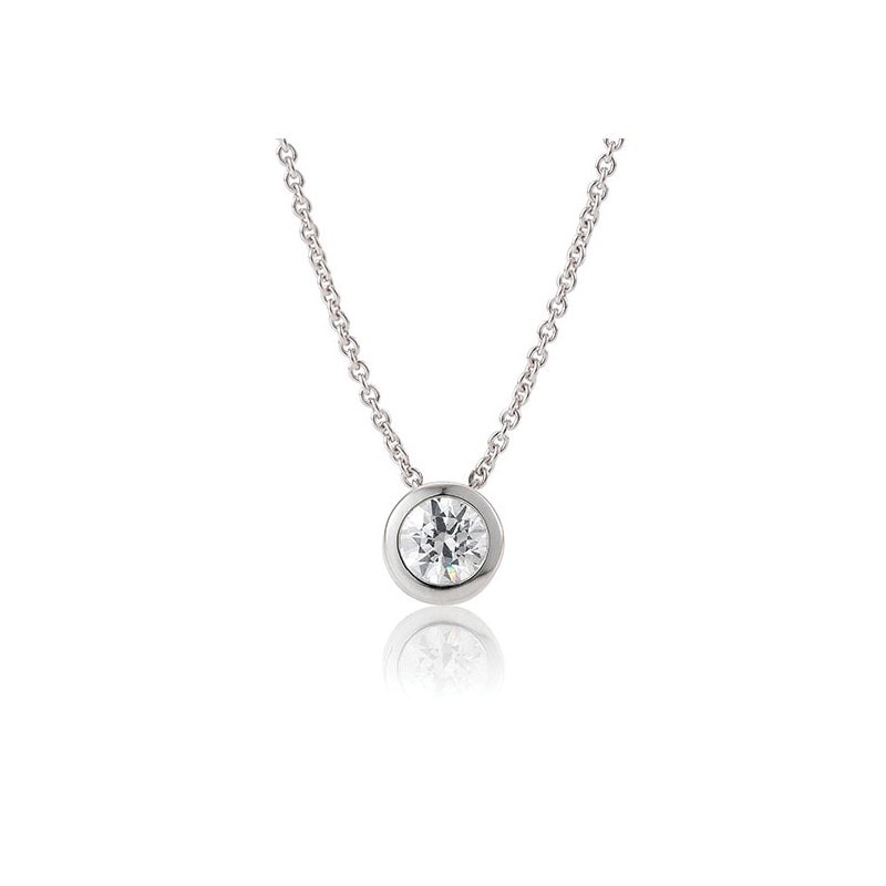 Pendentif en Diamant sur Collet