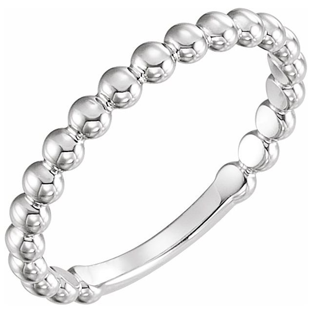 Alliance Billes De 2,5 MM En Or Blanc, Jaune Ou Rose