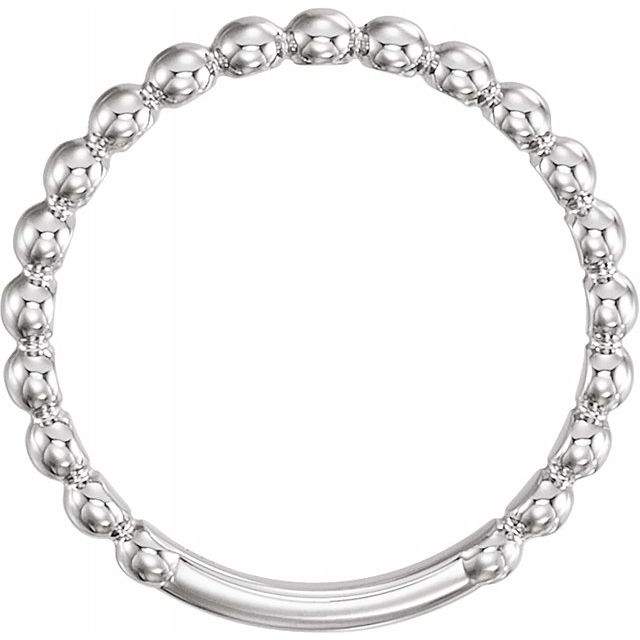 Alliance Billes De 2,5 MM En Or Blanc, Jaune Ou Rose