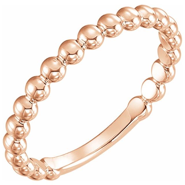 Alliance Billes De 2,5 MM En Or Blanc, Jaune Ou Rose