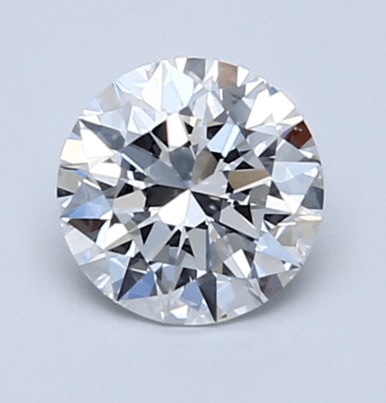 Diamant Rond Taille Bonne Couleur F Pureté VVS2 Poids en carats 0,50ct Certificat GIA