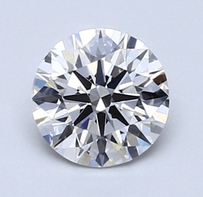Diamant de Forme Rond Taille Très bonne Couleur F Pureté SI1 Poids en carats 0,80 Certificat GIA