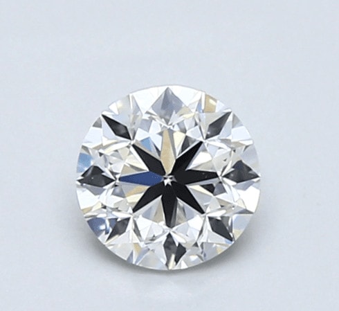 Diamant de laboratoire Rond Taille excellente  Couleur E Pureté VVS2 Poids en carats 1 carat Certificat IGI